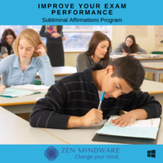 Improve your exam performance Subliminals